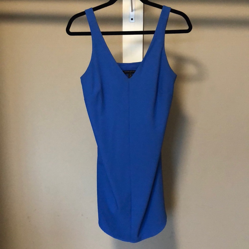 Banana Republic sheath dress with tulip hem